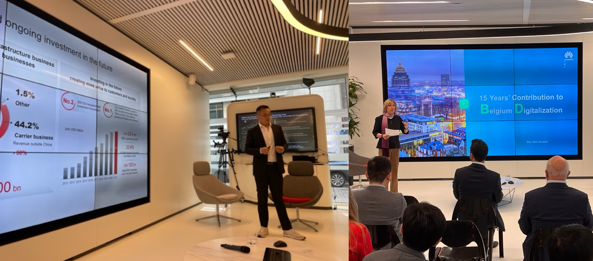 Visit to Huawei Cyber Security Transparency Center – May 24, 2022 at 10:30 AM, Brussels