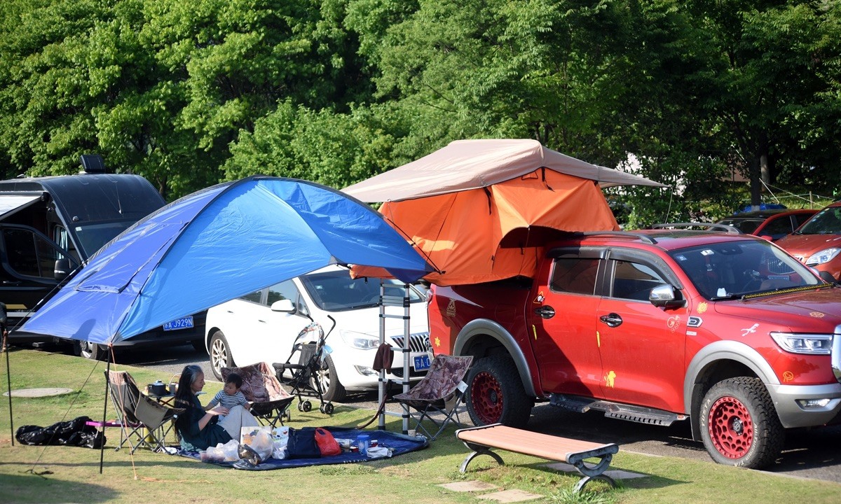Some market sectors boosted by Covid pandemic, including camping