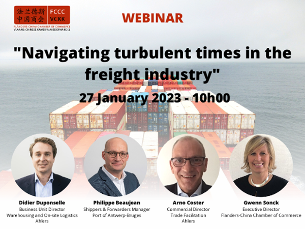 Webinar: “Navigating turbulent times in the freight industry” - 27 January 2023 – 10h00