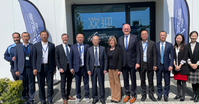 Flanders-China Chamber of Commerce (FCCC) participates in Punch Powertrain Stellantis JV’s launch of large scale serial production of novel hybrid eDCT