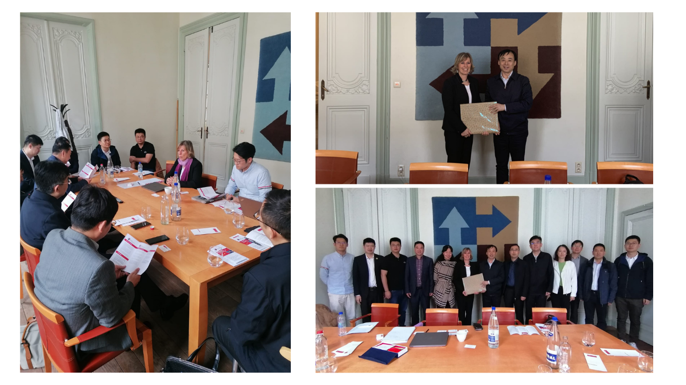 Meeting with delegation from Beijing Economic and Technological Development Area (BDA)