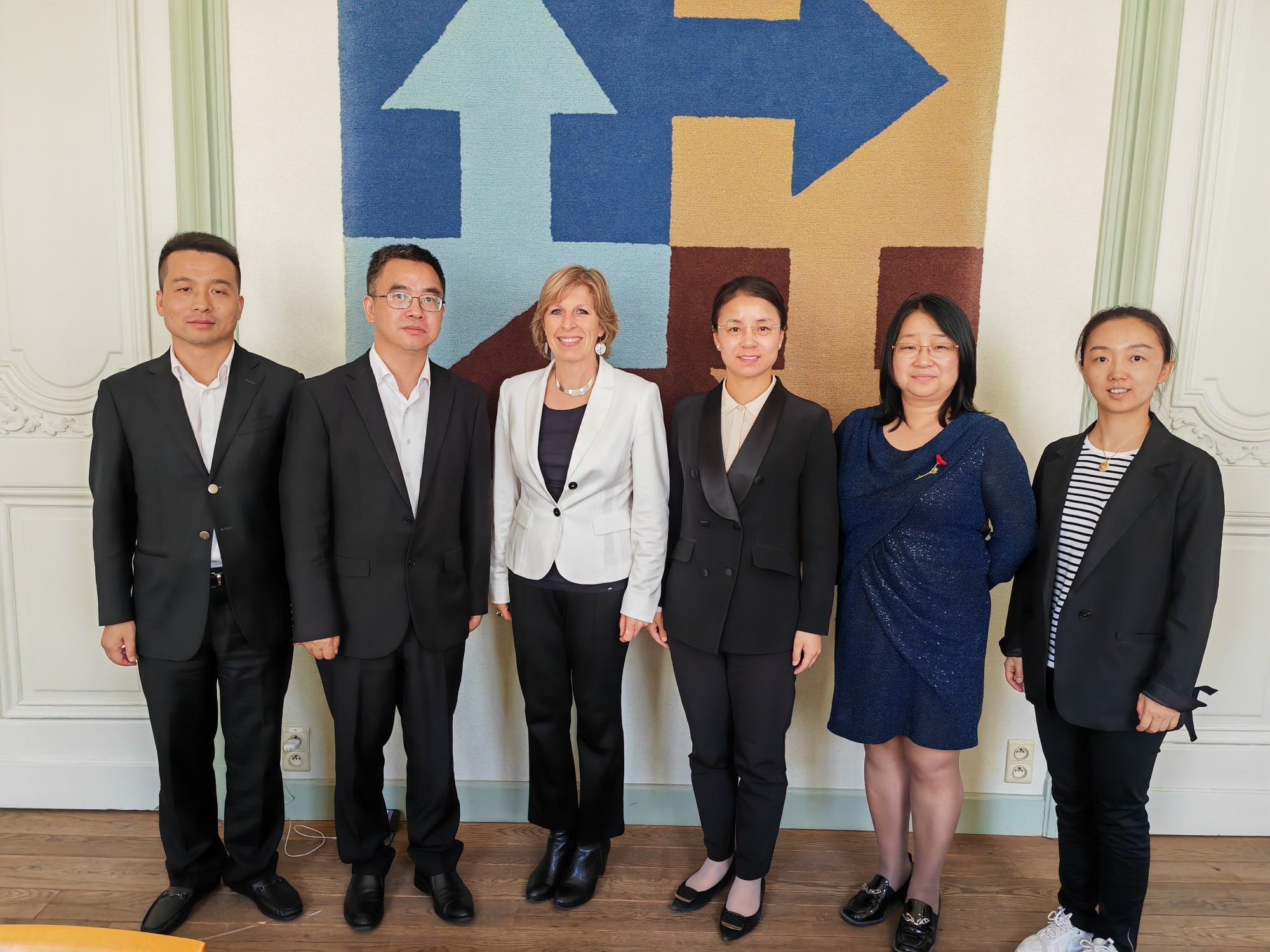Flanders-China Chamber of Commerce receives a delegation from the Jiangyin National Hi-tech Industrial Development Zone
