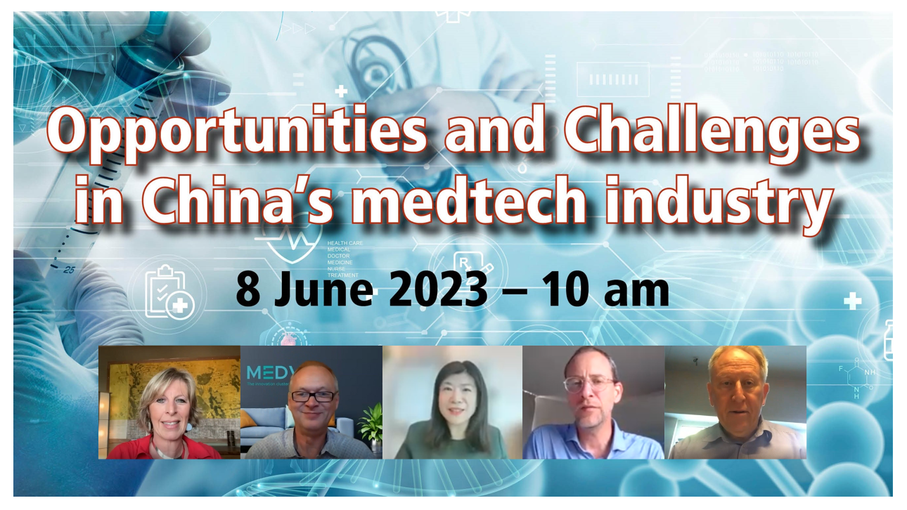 Webinar: Opportunities and challenges in China's medtech industry – 8 June 2023