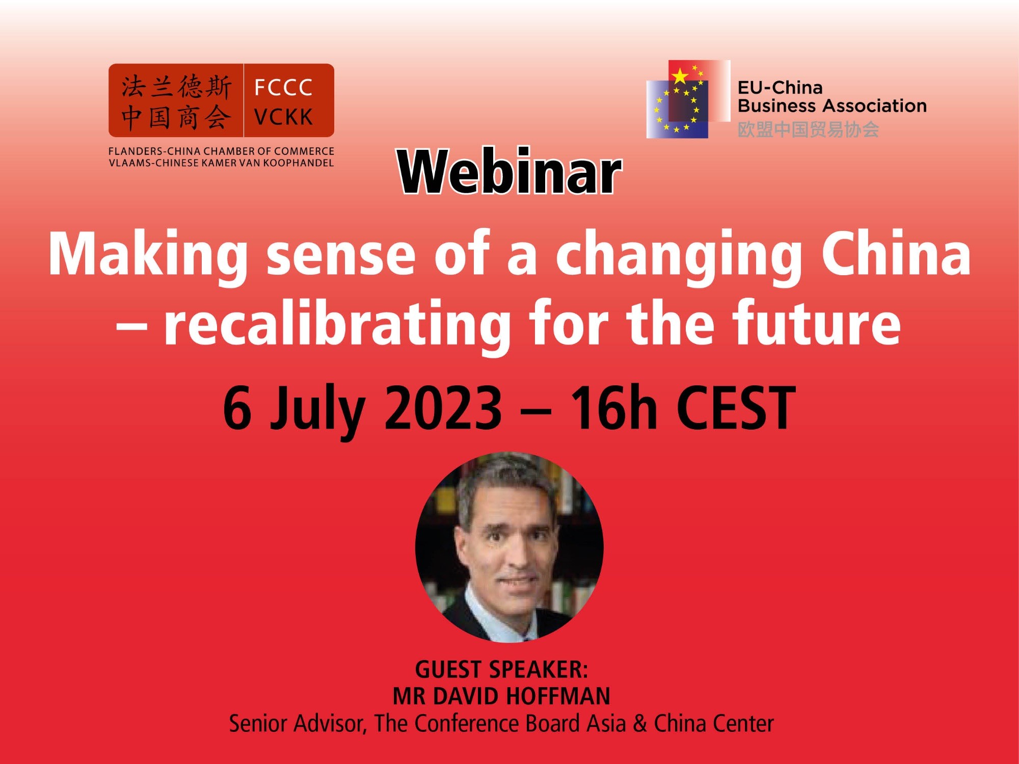 Webinar: Making sense of a changing China – recalibrating for the future - 6 July, 2023, 16 h. CEST