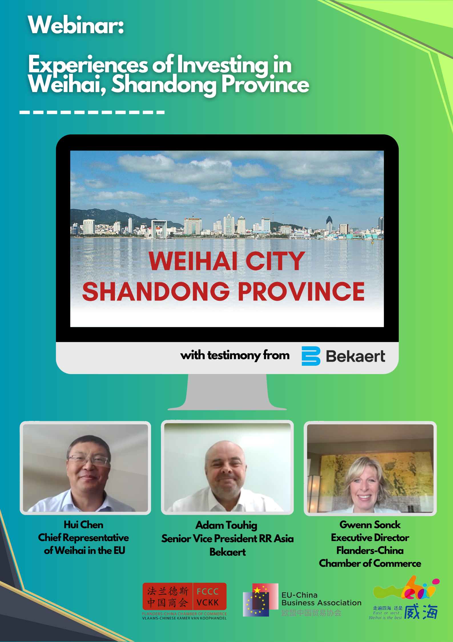Webinar: “How Bekaert is Succeeding in Weihai, Shandong Province” - 18 July 2023