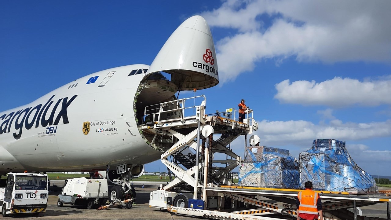 Air Silk Road brings foreign products from Luxembourg to Central China
