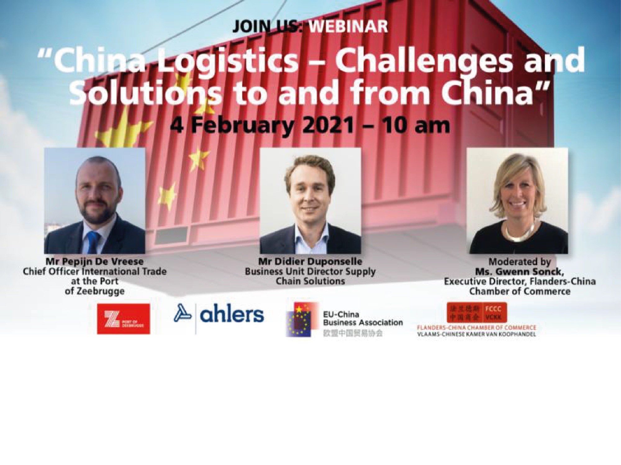 Webinar: China Logistics - Challenges and Solutions to and from China