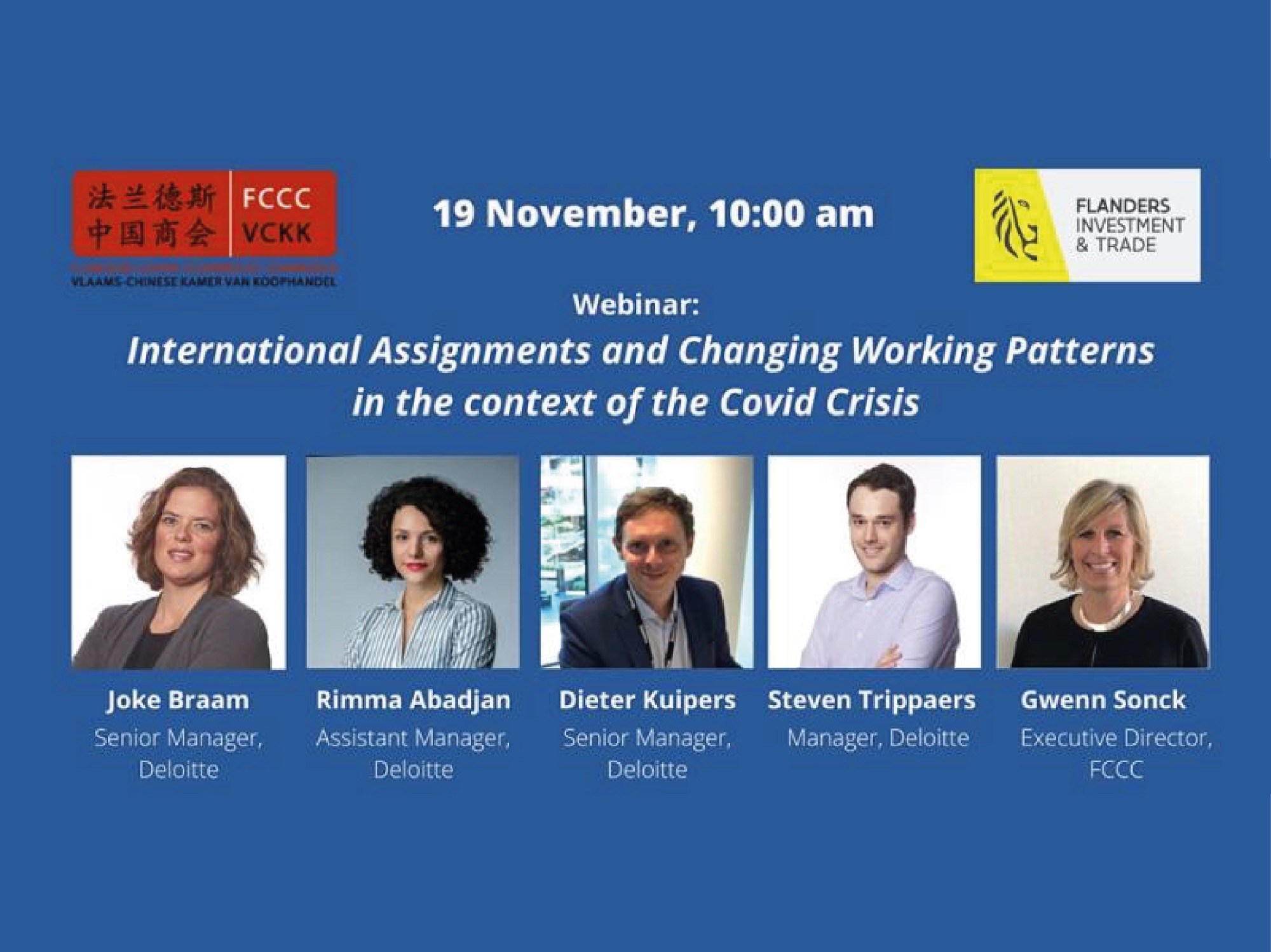 Webinar: International assignments and changing working patterns in the context of the Covid crisis