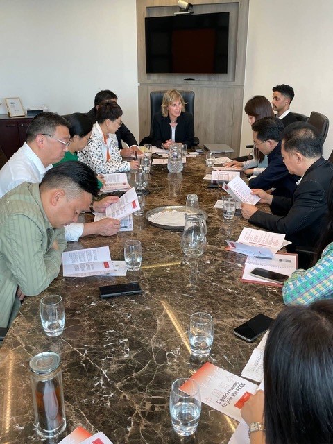 Visit by Sichuan delegation – 27 September 2023 – Brussels