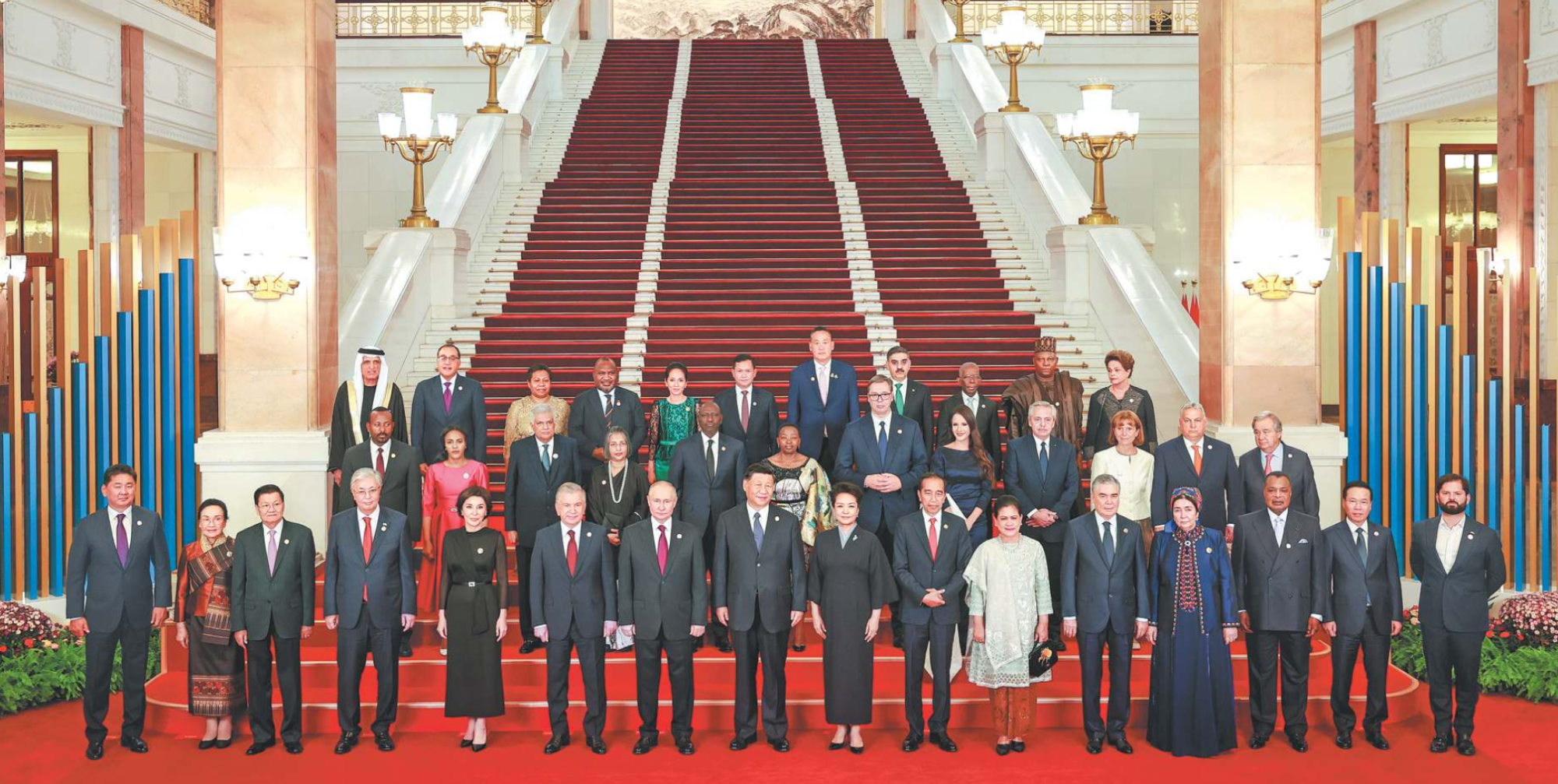 Third Belt and Road Forum held in Beijing, attended by several state and government leaders