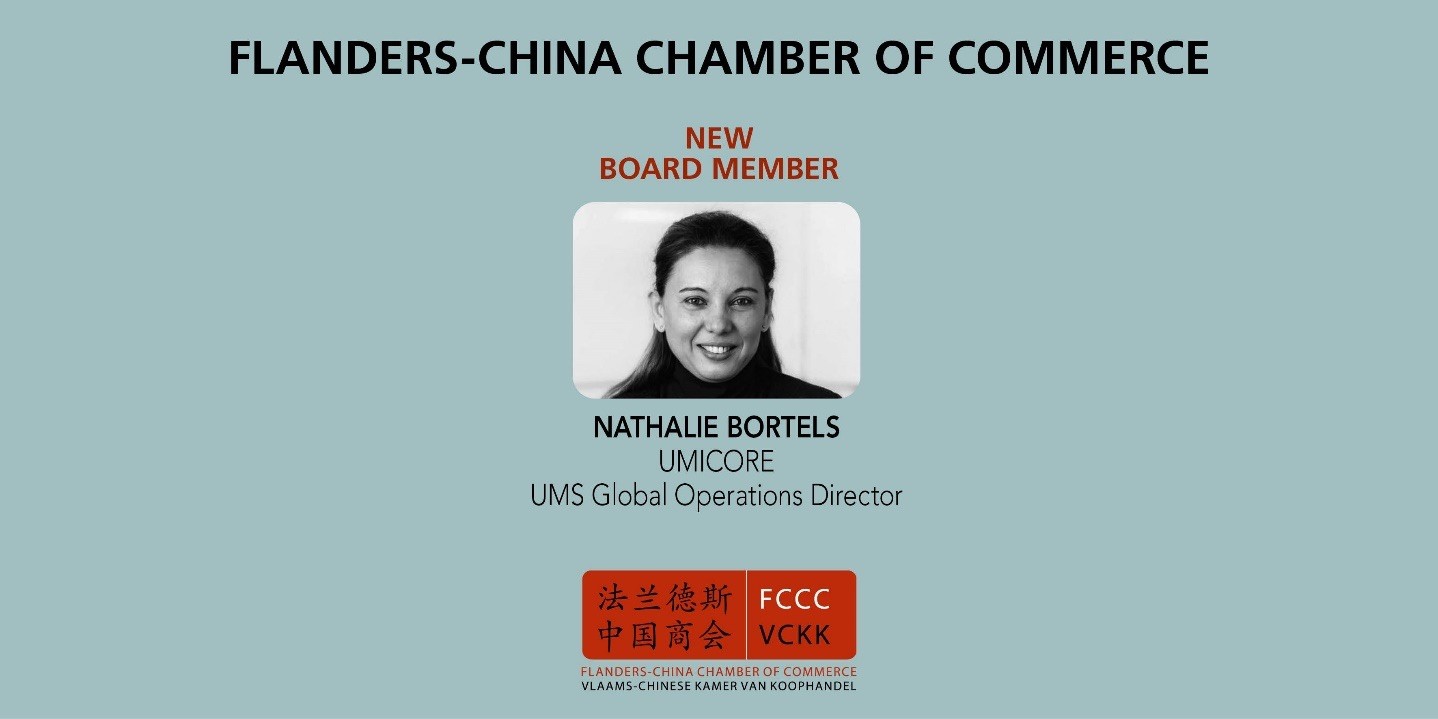 Appointment of new Member of the Board of the Flanders-China Chamber of Commerce