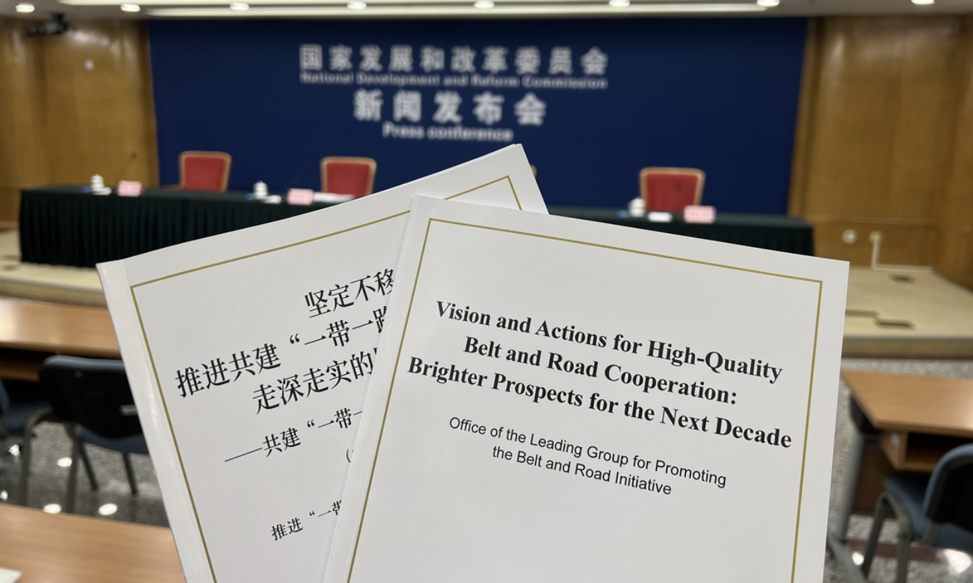 China releases 10-year action plan for the Belt and Road Initiative