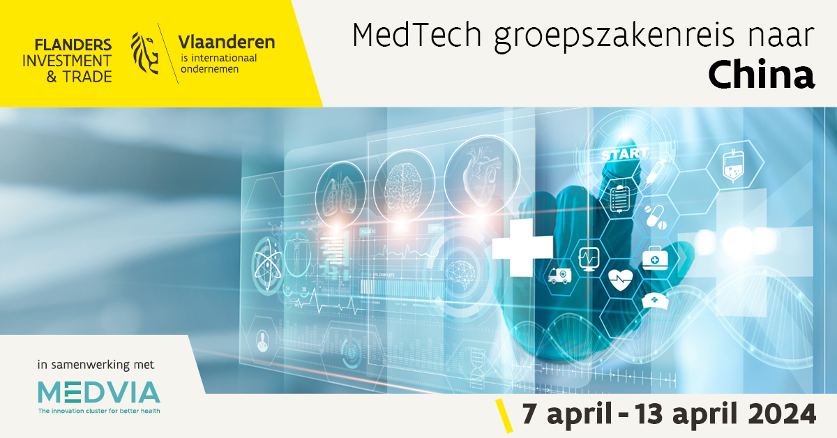 Flanders Investment & Trade Health Tech Mission to China - April 7 to 13, 2024 – Shanghai