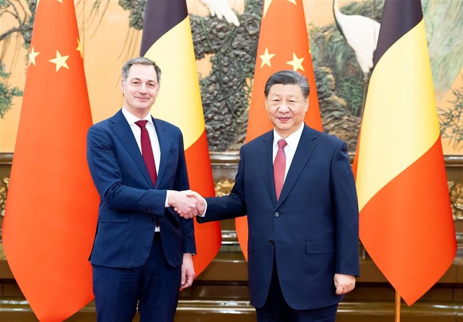 Visit of H.E. Prime Minister De Croo and Minister of Foreign Affairs Lahbib to China