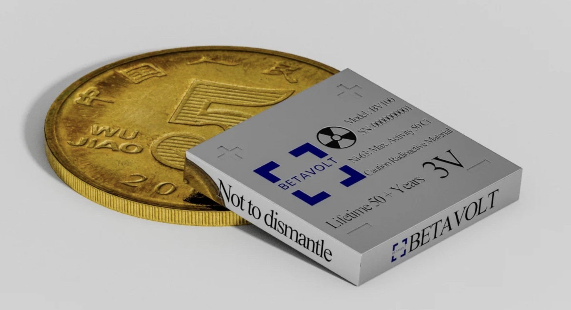 Chinese company develops battery that can last 50 years without recharging