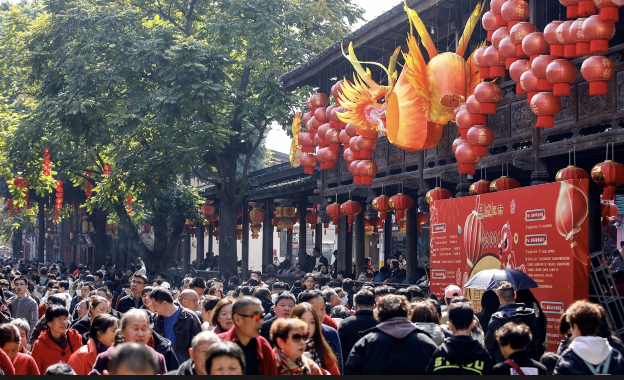 Tourist trips and movie tickets boost consumption during eight-day Chinese New Year holiday