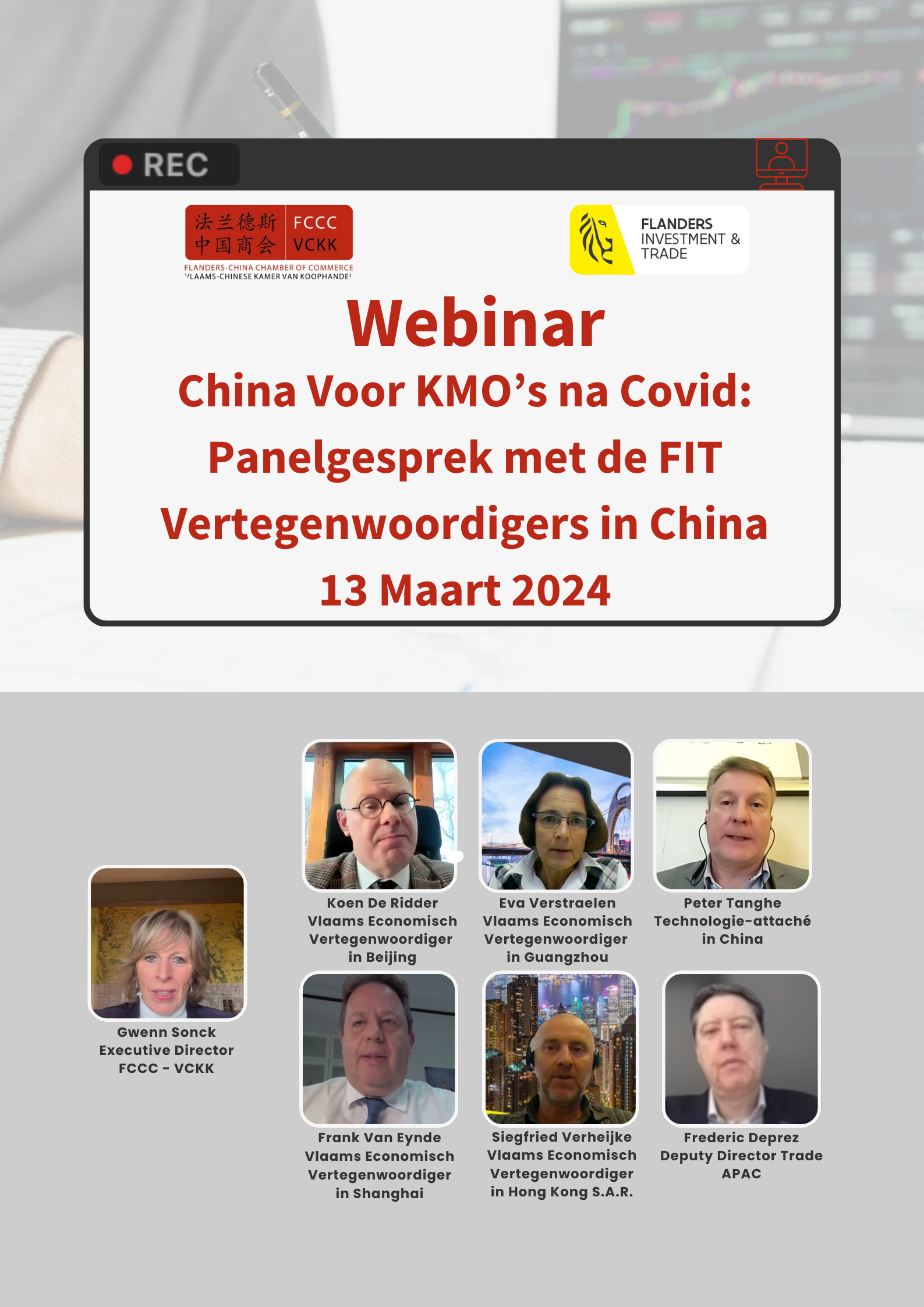 Webinar: China for SMEs after Covid: Panel discussion with the FIT Representatives in China – 13 March 2024