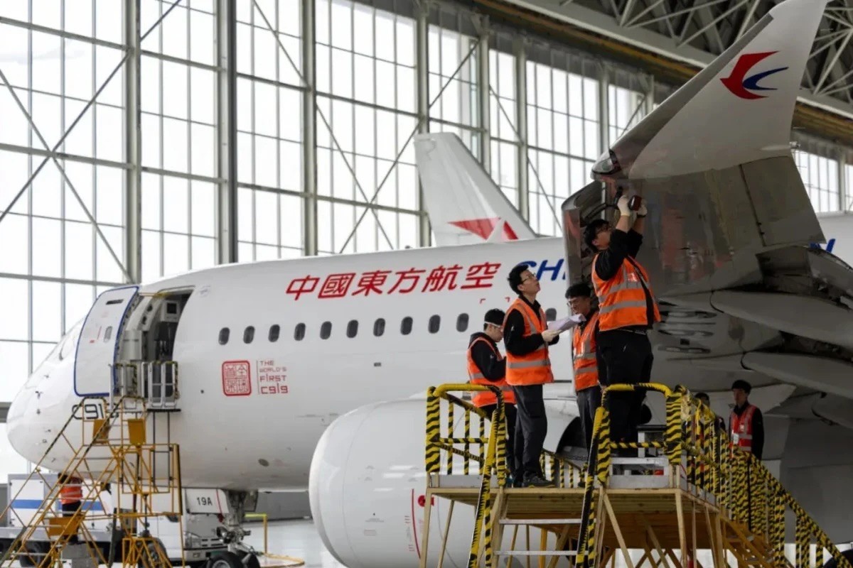 Chinese passenger plane C919 celebrates one year of flight; seeks international certification