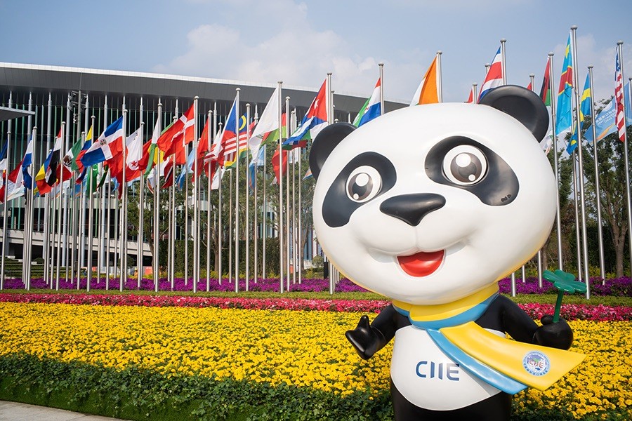 Around 450 new products, technologies and services shown at the China International Import Expo (CIIE)