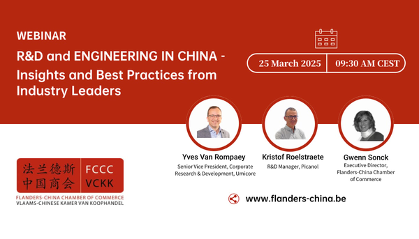 Webinar: R&D and Engineering in China – Insights and Best Practices from Industry Leaders – 25 March 2025