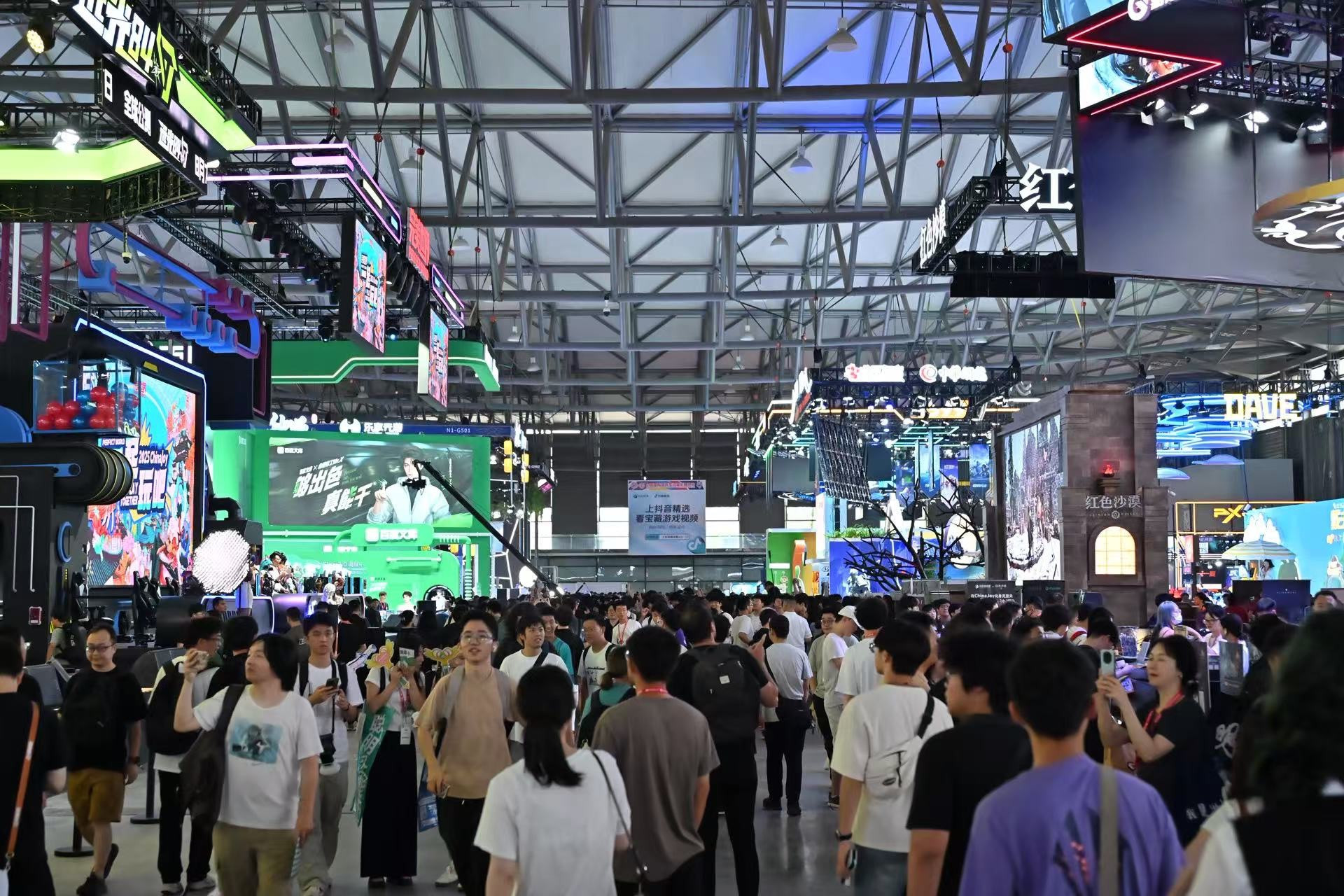 Games expo ChinaJoy in Shanghai attracts more than 700 firms