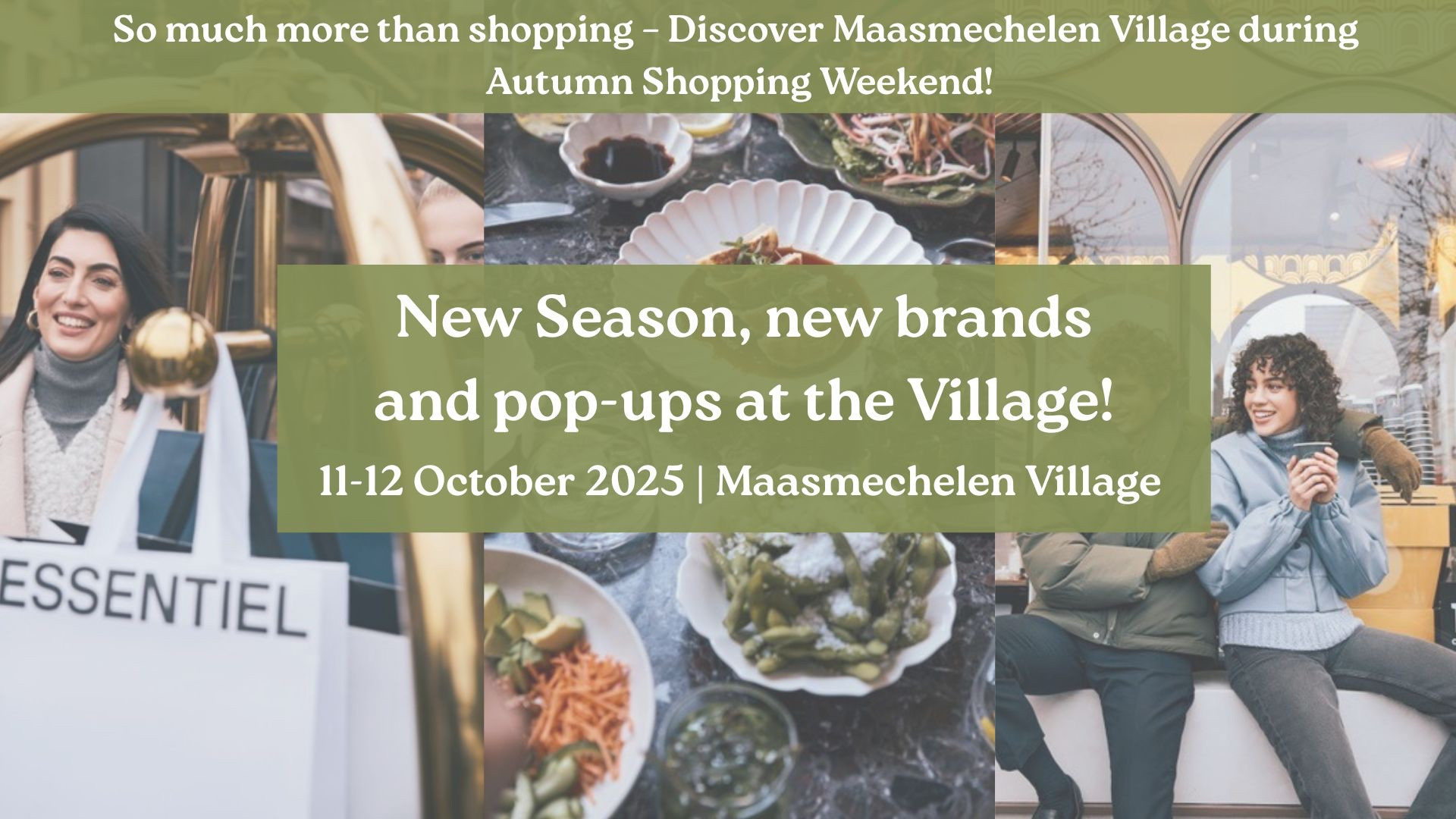 So much more than shopping: Discover Maasmechelen Village during Autumn shopping weekend – 11-12 October 2025 – Maasmechelen village