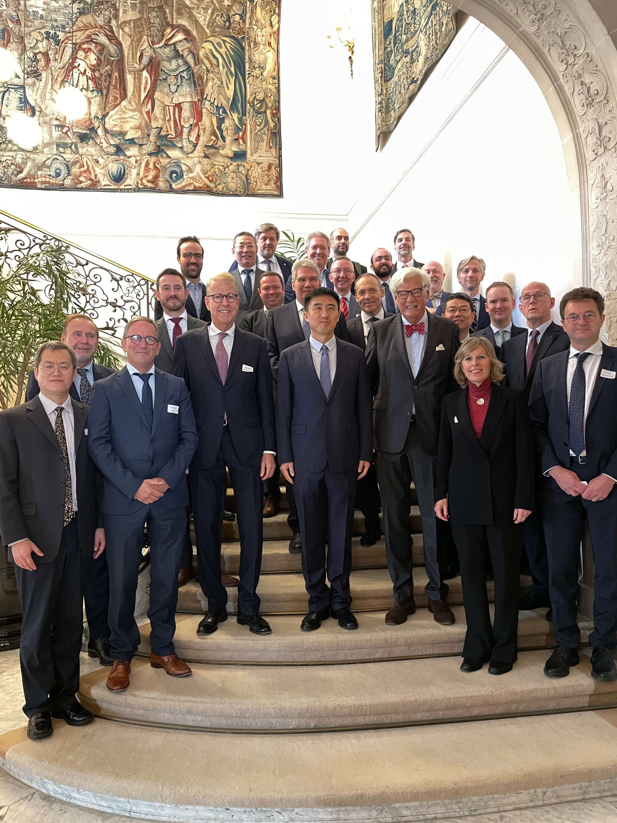 Exclusive Luncheon with His Excellency Mr. Suo Peng, the newly appointed Minister for Trade and Economy of the Chinese Mission to the EU – 9 October 2025 – Brussels
