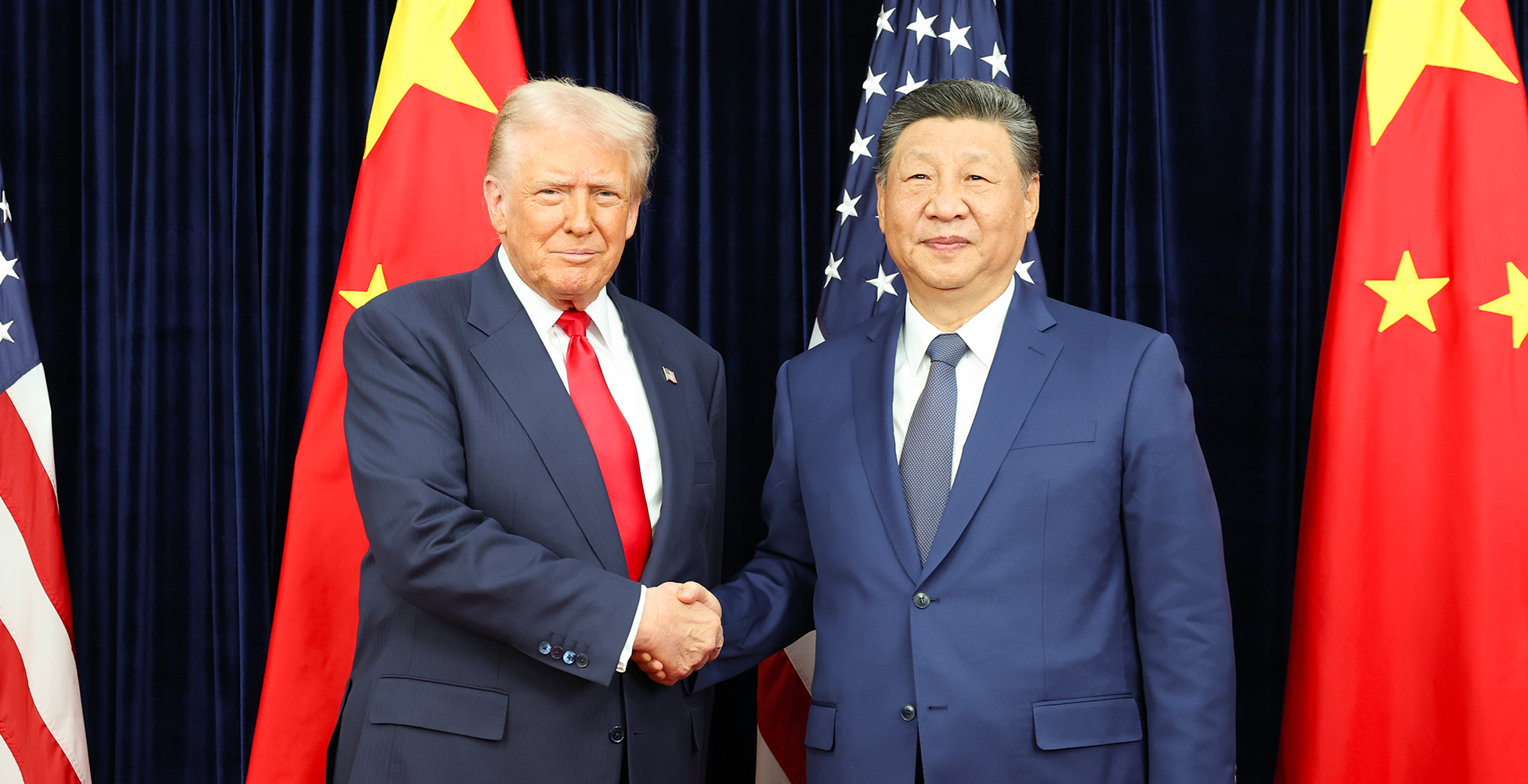 Presidents Xi and Trump reach trade agreement during talks in Busan, South Korea