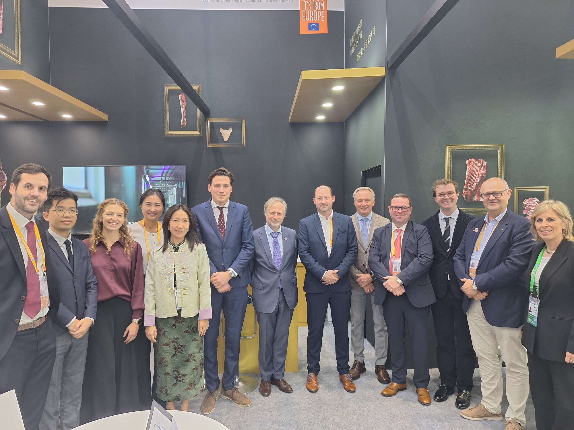 Pascal Buffin Belgian Meat present at CIIE - Flanders-China Chamber of Commerce