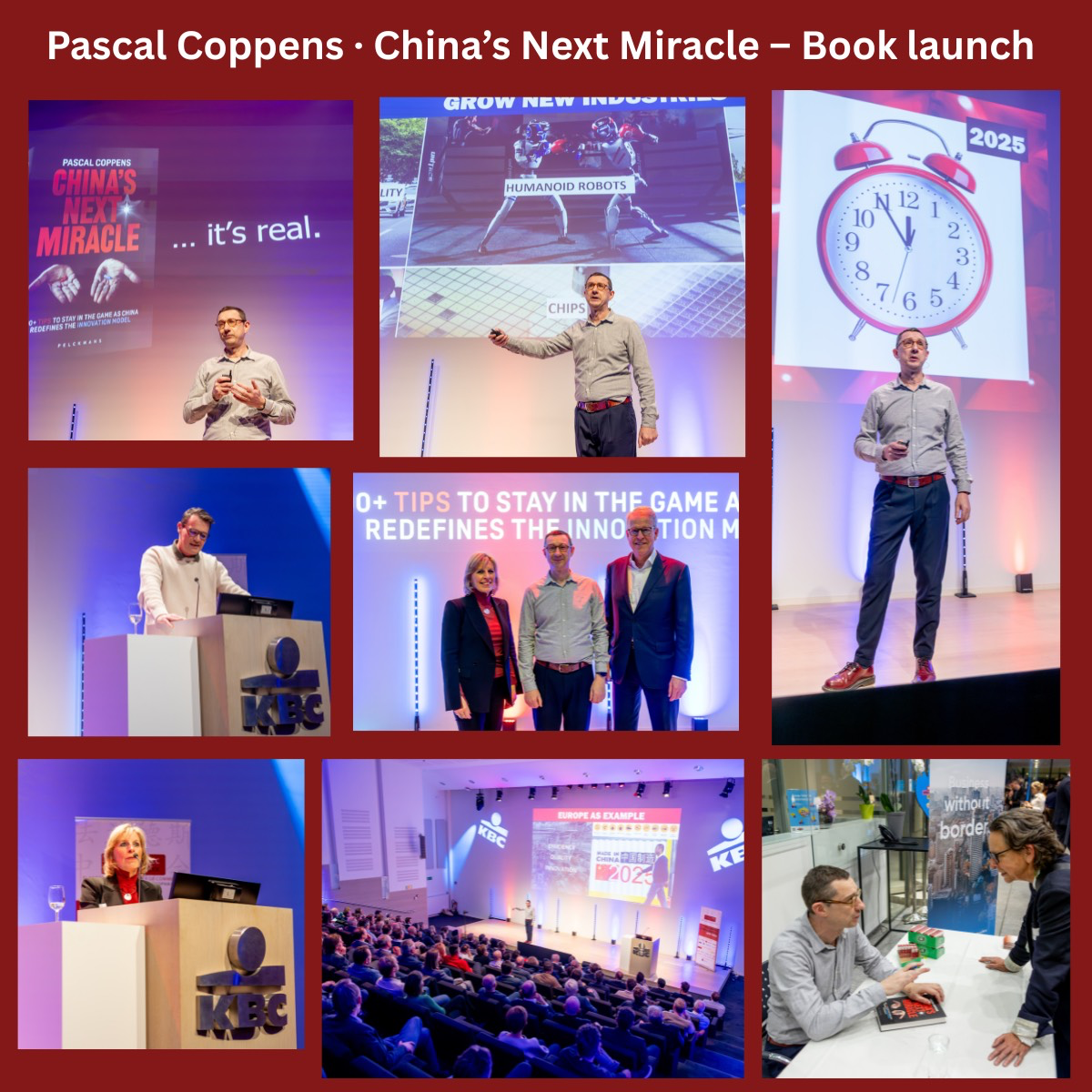 Book Launch: “China's Next Miracle” by Pascal Coppens - 2 December 2025 – Ghent