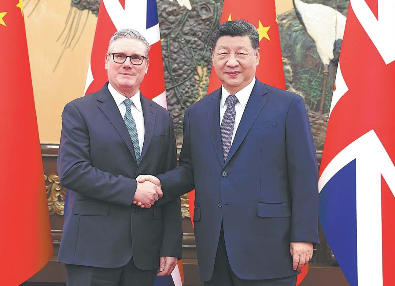 China-UK relations advance with visit of PM Starmer to Beijing