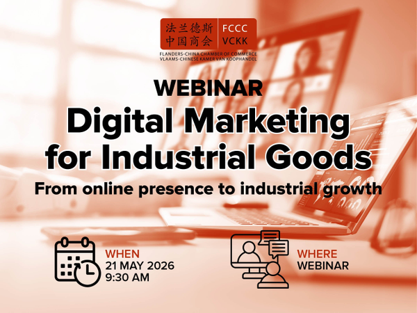 Webinar: Digital Marketing for Industrial Goods: From online presence to industrial growth – 21 May 2026