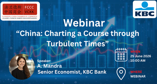 Webinar: “China: Charting a Course through Turbulent Times”  - 25 June 2026, 10:00 AM