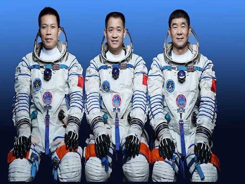 Three astronauts arrive at China's space station
