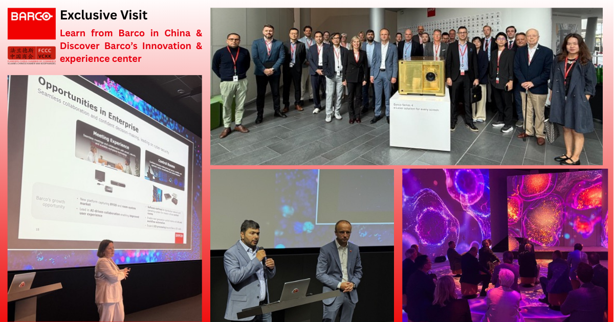 Learn from Barco in China: Exclusive Visit to the Innovation & Experience Center - 3 September 2026 – Kortrijk