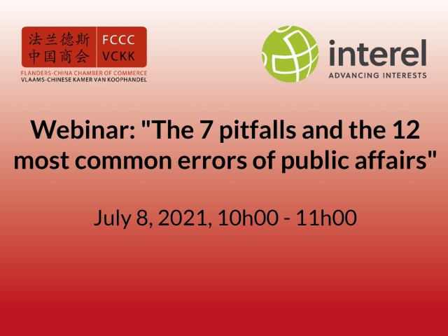 Webinar: The 7 pitfalls and the 12 most common errors of public affairs