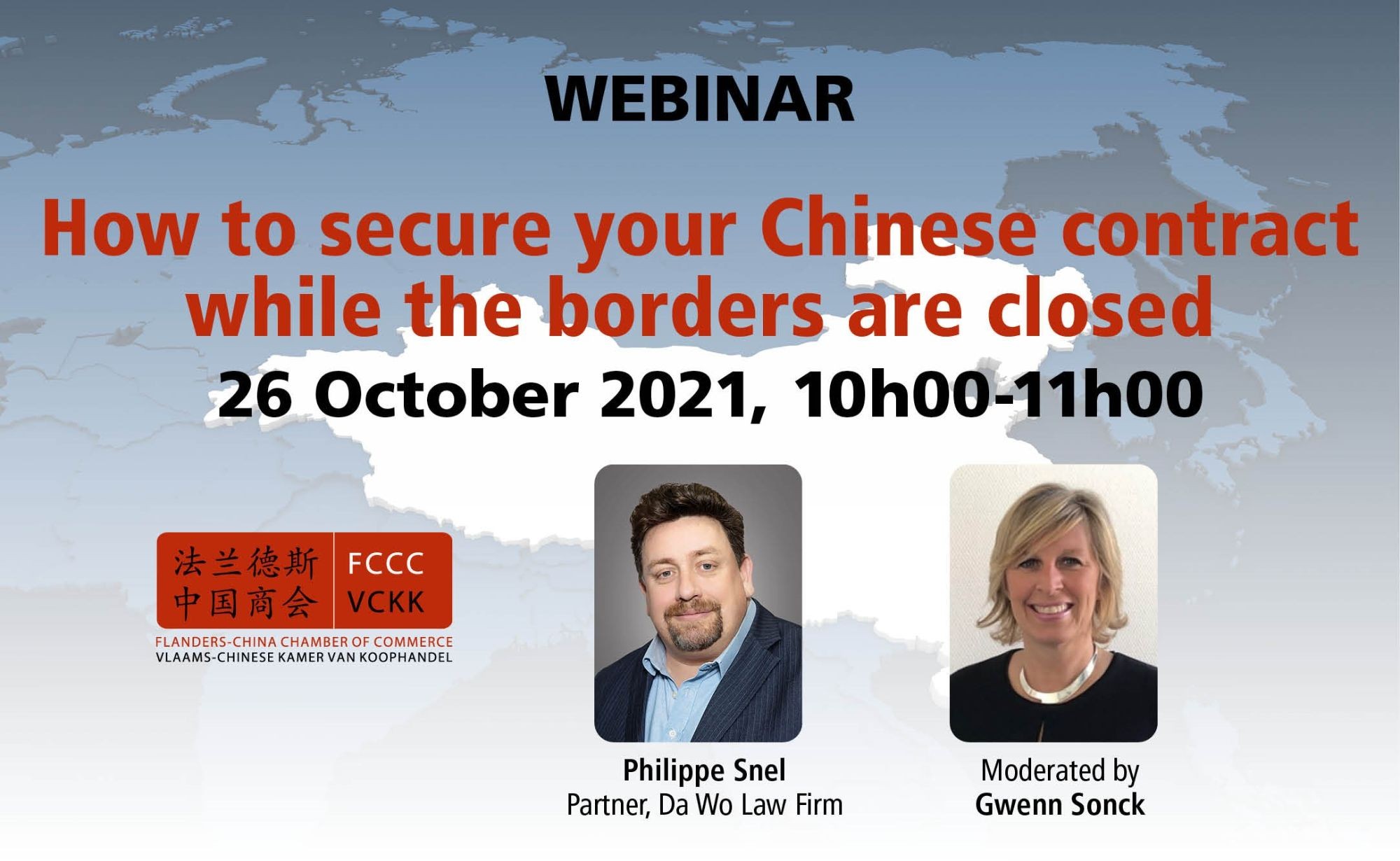 Webinar: 'How to secure your Chinese contract while the borders are closed'