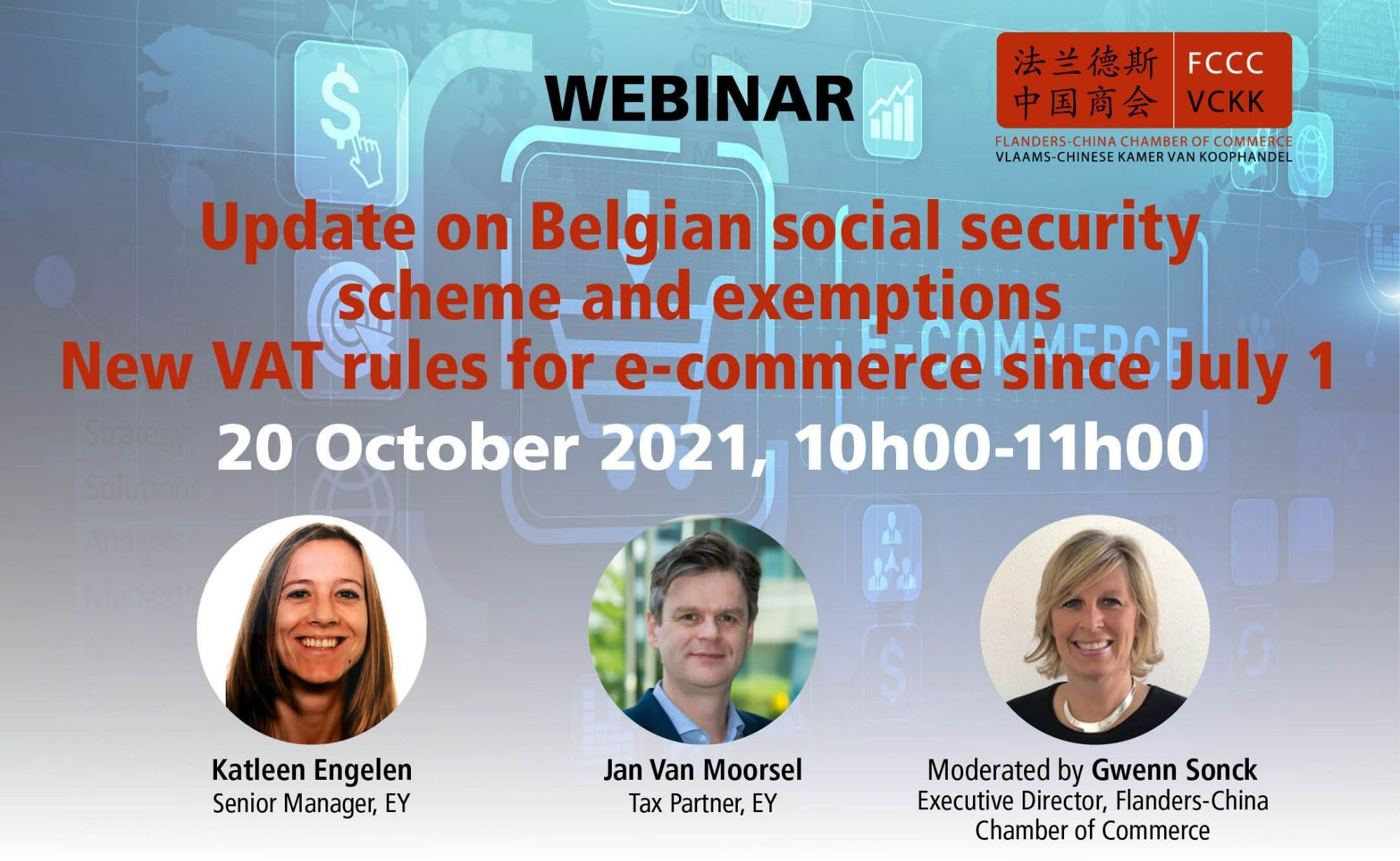 Webinar: Update on Belgian social security scheme and exemptions - New VAT rules for e-commerce since July 1